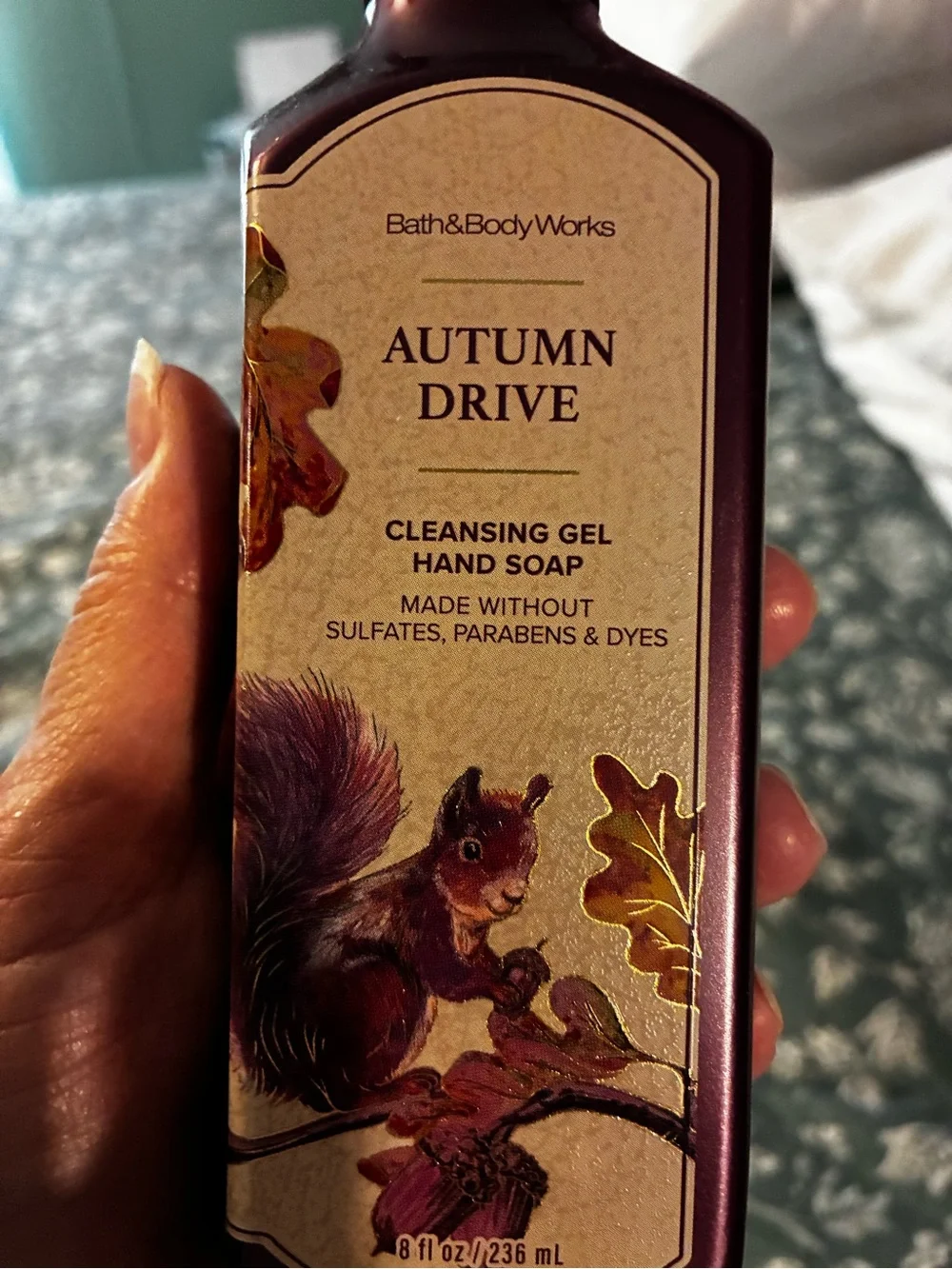 Bath & Body Works Autumn Drive Gel Hand Soap - Deep Purple Bottle  (4)
